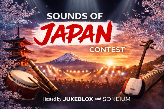 Sounds of Japan Music Contest Poster